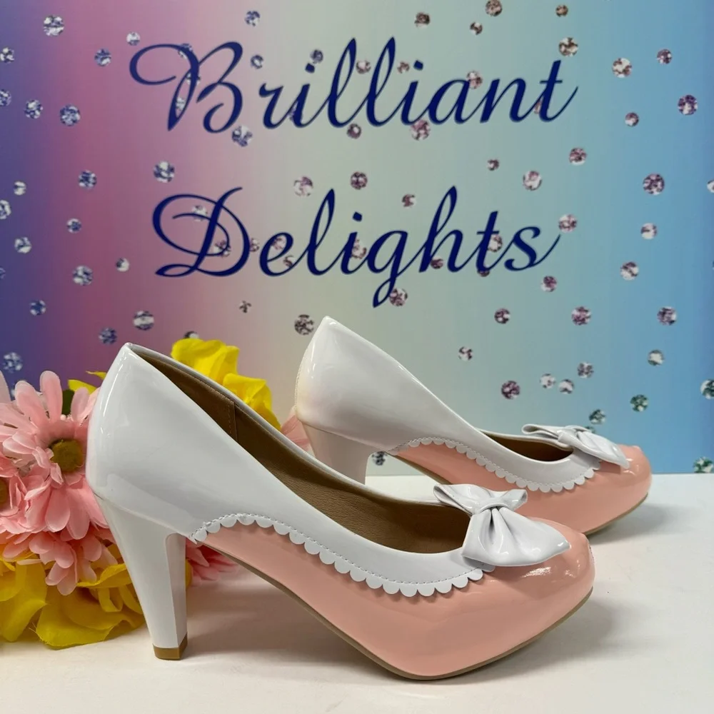 🎀SALE BOW TIE MARY JANE PUMPS - Picture 5 of 11